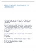 epic adult med surg nurse 100 assessment