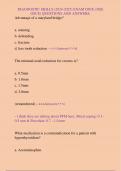 DIAGNOSTIC SKILLS &lpar;2024-2025&rpar; EXAM OSCE &lpar;DSE  OSCE&rpar; QUESTIONS AND ANSWERS
