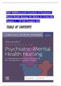test bank for Varcarolis Essentials of Psychiatric Mental Health Nursing 5th Edition Fosbre &sol; All Chapters 1-28 &sol; Full Complete