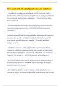 RICA SUBTEST 3 TEST QUESTIONS AND ANSWERS