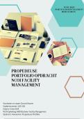 NCOI her-examen Facility Management propedeuse portfolio opdracht 2024&comma; cijfer 8