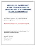 NR293&sol; NR 293 EXAM 3 NEWEST  ACTUAL EXAM WITH COMPLETE  QUESTIONS AND DETAILED ANSWERS  GRADED A &vert; 100&percnt; VERIFIED