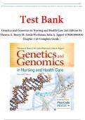 Test Bank For Genetics and Genomics in Nursing and Health Care 2nd Edition By Theresa A&period; Beery&semi; M&period; Linda Workman&semi; Julia A&period; Eggert 9780803660830 &vert; BEST STUDY GUIDE