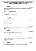 LIFC 603 &ndash; Financial Life Coaching EXAM 1 questions and answers new update Liberty University