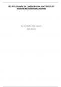 LIFC 603 &ndash; Financial Life Coaching Running head CASE STUDY WORKING MOTHER Liberty University