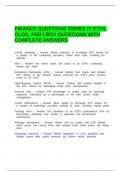 FINANCE QUESTIONS SERIES IV ETFS&comma; CLOS&comma; AND LBOS QUESTIONS WITH COMPLETE ANSWERS