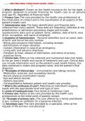 HIM 1000- FINAL EXAM STUDY GUIDE - PART 1 QUESTIONS AND ANSWERS