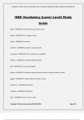 ISEE Vocabulary &lpar;Lower Level&rpar; Study Guide