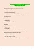 bundle of Nutrition HOSA exam Questions with Verified Answers&vert; 100&percnt; Correct&vert; 100&percnt; Score