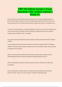 NRP 7th Edition Section 1 Exam Questions with verified solutions &vert; Rated A&plus;