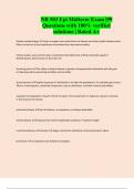 NR 503 Epi Midterm Exam &vert;99 Questions with 100&percnt; verified solutions &vert; Rated A&plus;