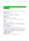 FTEC 104 QUESTIONS WITH COMPLETE ANSWERS&period;
