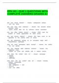 PPN 101 - QUIZ 1 QUESTIONS WITH COMPLETE ANSWERS GRADED A&plus;&period;