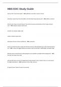 HBS EOC Study Guide 2024&sol;2025