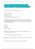 ANCC Practice Questions
