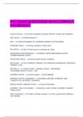 IFIC EXAM QUESTIONS WITH CORRECT ANSWERS&period;