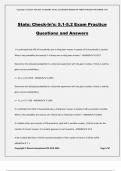 Stats&colon; Check-In's&colon; 5&period;1-5&period;2 Exam Practice Questions and Answers