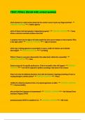 TREC FINAL EXAM with correct answers