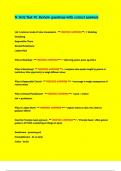 N 3632 Test -1 Review questions with correct answers
