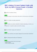 RICA Subtest 2 &lpar;Latest 2024&sol; 2025 Update&rpar; Guide with Qs & As&vert; 100&percnt; Correct&vert; Grade A &lpar;Verified Answers&rpar;