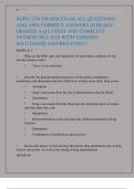 NURS 5334 EXAM 1-3&vert;&vert; NURS 5334 ADVANCED PHARMACOTHERAPEUTICS FINAL REVIEW EXAM&vert;&vert; NURS 5334 ANTIMICROBIALS EXAM 1&vert;&vert; NURS 5334 ADVANCED PHARMACOLOGY MODULE 1 EXAM&vert;&vert; ACTUAL EXAM 2024-2025 ALL QUESTIONS AND 100&percnt; CORRECT ANSWERS ALREADY GRADED A&plus;&vert;&vert; LATEST AND 