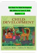 TEST BANK For Child Development&comma; 10th Edition by Laura E&period; Berk&comma; All Chapters 1 to 15 complete Verified editon
