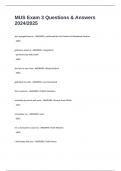 MUS Exam 3 Questions & Answers 2024&sol;2025