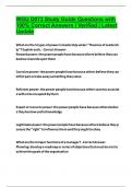 WGU D073 Study Guide Questions with 100&percnt; Correct Answers &vert; Verified &vert; Latest Update