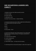NHIE 100 QUESTIONS & ANSWERS 100&percnt; CORRECT&excl;&excl;