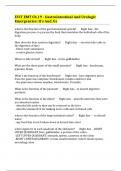 EVIT EMT Ch&period;19 - Gastrointestinal And Urologic Emergencies&colon; Q&rsquo;s And A&rsquo;s