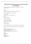 EMT 1021 Final Exam Questions And Answers With Latest Updates