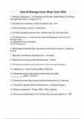 Hawaii Massage Exam&comma; Mock Tests 2024