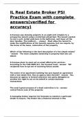 PSI Exam Real Estate Calculations with complete answers&lpar;verified for accuracy&rpar;&period;