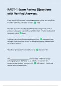 RADT &lpar;Registered Alcohol and Drug Technician&rpar; Certification Exams PACKAGE DEAL &vert; BUNDLE contains the latest exam&comma; practice quiz and review - Everything you need to pass RADT is here&excl;&excl;