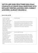 VATI PN MED SURG PROCTORED 2024 EXAM COMPLETE ACCURATE EXAM QUESTIONS WITH DETAILED VERIFIED ANSWERS &lpar;100&percnt; CORRECT ANSWERS&rpar; &sol;ALREADY GRADED A&plus;