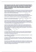TEST BANK EXAM FOR&semi; HESI PN OBSTETRICS-MATERNITY&comma; PEDIATRICS HESI PN REVIEW&comma; HESI PEDS&comma; PN HESI PEDS&comma; PEDS & MATERNITY HESI&comma; HESI MATERNITY-PEDIATRIC REMEDIATION &num;3