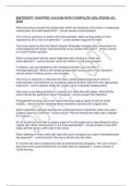 MATERNITY CHAPTER 14 EXAM WITH COMPLETE SOLUTIONS -11 2024
