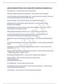 HESI MATERNITY-PEDS TEST EXAM WITH VERIFIED ANSWERS -12