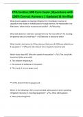 EPA Section 608 Core Exam &vert;Questions with  100&percnt; Correct Answers &vert; Updated & Verified