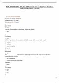 BIBL 104 QUIZ 3 The Bible&comma; The Old Testament&comma; and The Pentateuch Results for Naiomy Rosado Liberty University