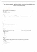 BIBL 104 QUIZ 6 THE BIBLE&comma; THE OLD TESTAMENT&comma; AND THE PENTATEUCH RESULTS FOR NAIOMY ROSADO Liberty University