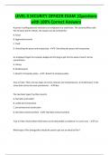 LEVEL II SECURITY OFFICER EXAM &vert;Questions  with 100&percnt; Correct Answers