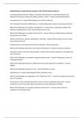 Applied Behavior Analysis Review Questions with Verified Solutions Rated A&plus;