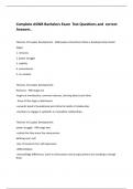  Complete ASWB Bachelors Exam  Test Questions and  correct Answers &period;