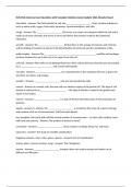 NLN-PAX Anatomy Exam Questions with Complete Solutions Latest Update 2024 Already Passed 