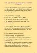 MED SURG EXAM 4&lpar;2024-2025&rpar; WITH COMPLETE  ANSWERS&period;