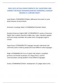 WGU SLO1 ACTUAL EXAM COMPLETE 253  QUESTIONS AND CORRECT DETAILED ANSWERS &lpar;VERIFIED ANSWERS&rpar; &vert;ALREADY GRADED A&plus;&vert;&vert;BRAND NEW&excl;&excl;&period;