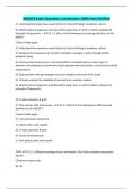 MOOC3 Exam-Questions and Answers 100&percnt; Pass&sol;Verified