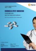 Scriptie voorstel HBO-V Verpleegkunde Hanze 4e jaars &sol; Toedienen risicovolle medicatie&comma; doel&colon; voorkomen fouten &sol; GO ontvangen zomer 2024