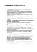 Chamberlain NR599 Midterm QUESTIONS AND CORRECT DETAILED ANSWERS &lpar;VERIFIED ANSWERS&rpar; &vert;ALREADY GRADED A&plus; 2025&sol;2026